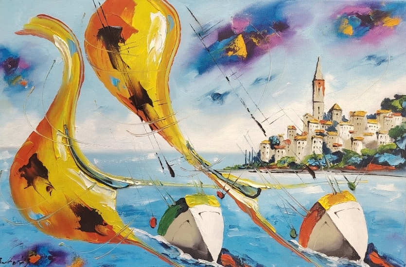 Dragica Cvek Jordan žena u crvenom