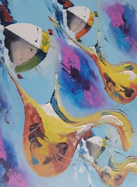 Dragica Cvek Jordan žena u crvenom