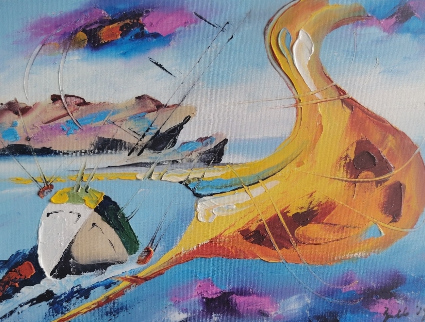 Dragica Cvek Jordan žena u crvenom